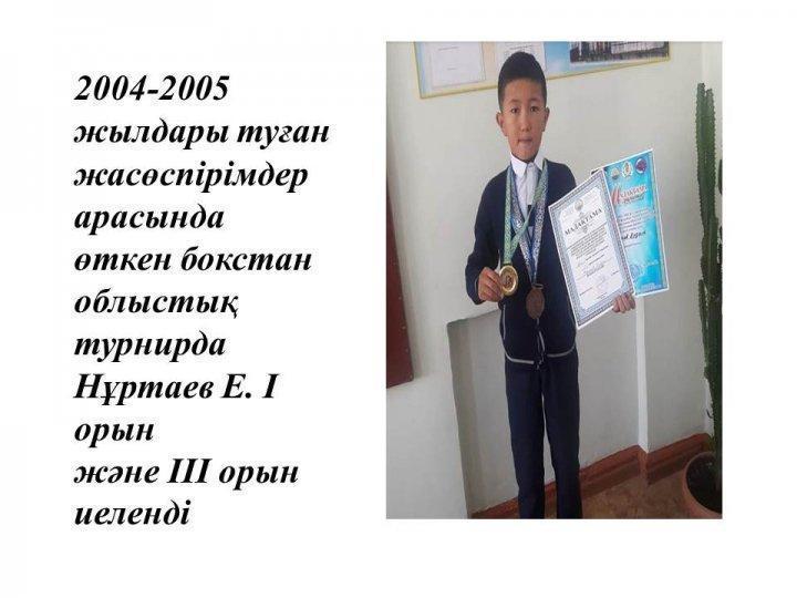 Оқушылар жетістігі