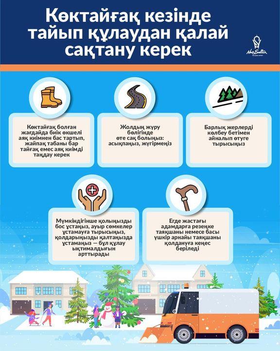 Қыс мезгіліндегі қауіпсіздік ережелері