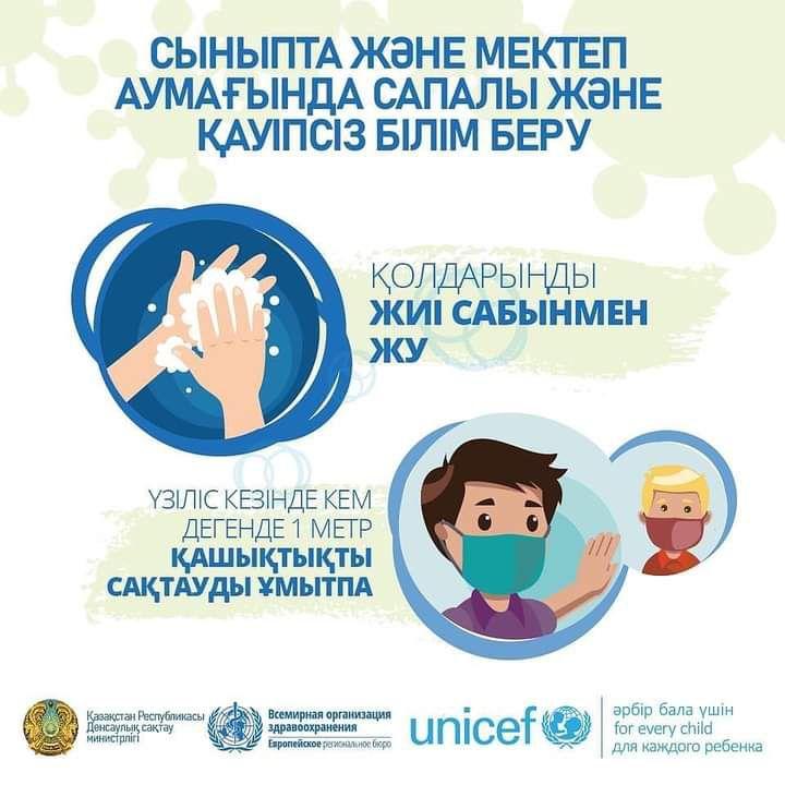 Сақтық ережелерін ұмытпайық