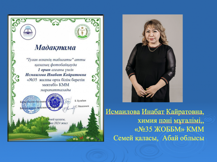 Достижения учителя