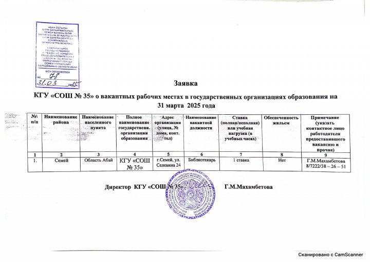 НА ДОЛЖНОСТЬ БИБЛИОТЕКАРЬ