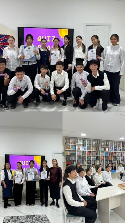 9-сынып оқушылары арасында «QUIZ SHOW» атты сыныптан тыс іс -шара өткізілді.