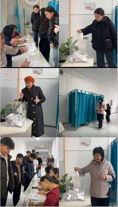 Мектебімізде Мектеп Парламентінің Президенті сайланды.