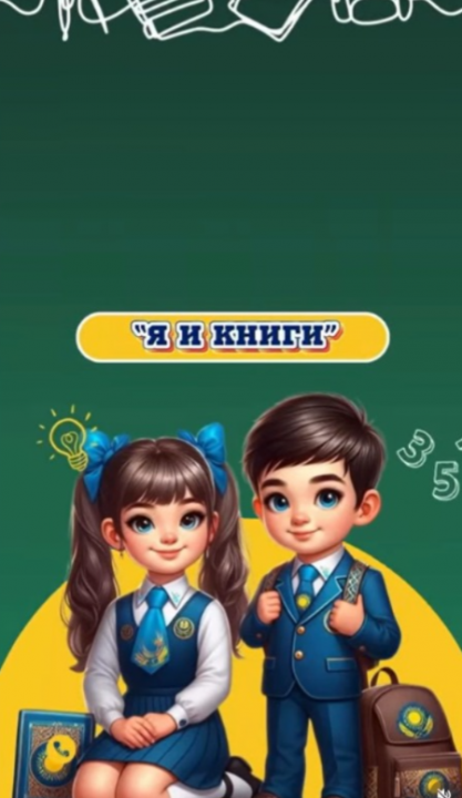 «Я и книга» — оқушылар арасында кітап оқуға деген қызығушылықты арттыру жобасы