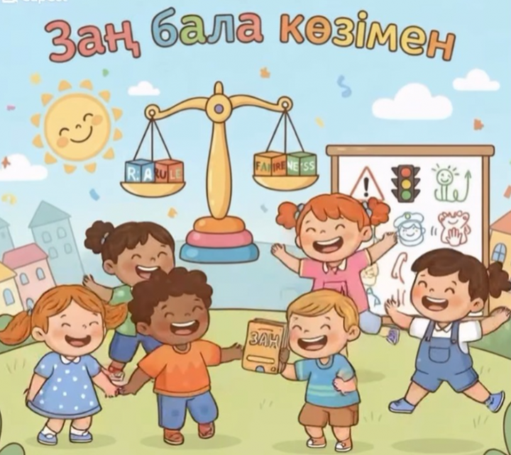 «Заң бала көзімен» - 5-6 сынып оқушыларының сурет көрмесі