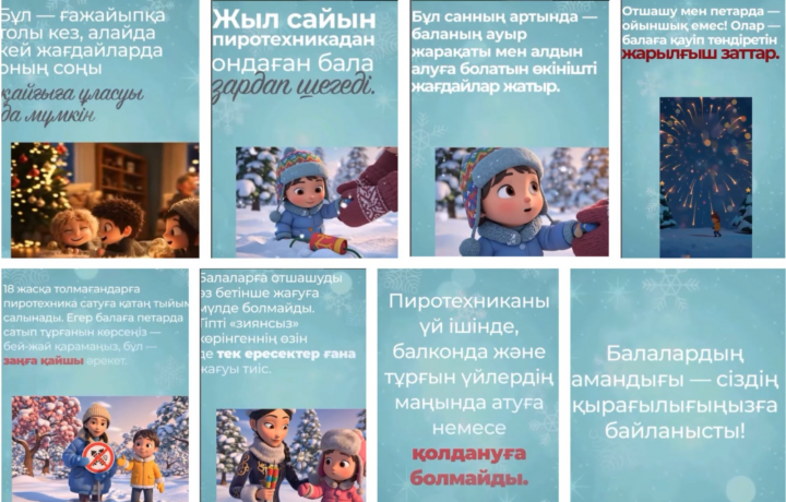 Қысқы демалыс кезіндегі қауіпсіздік ережелері