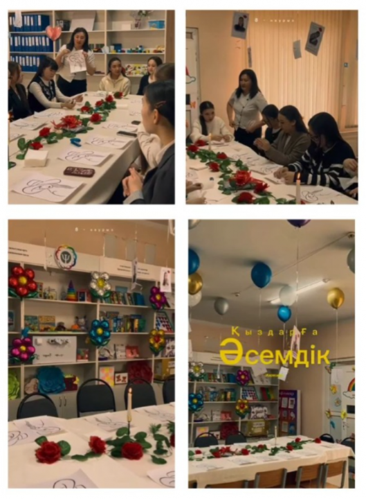 Мектебімізде «Қыздарға әсемдік жарасады» атты психологиялық тренинг өтті