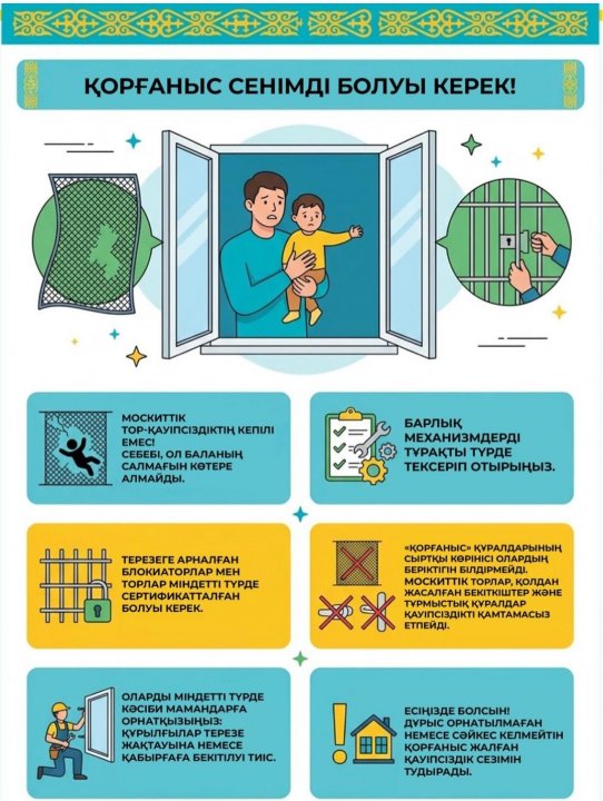 Бала қауіпсіздігі – басты назарда