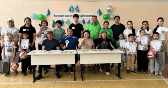 «Әкем, анам және мен – спортты сүйемін жаныммен» атты спорттық сайыс өтті